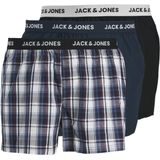 Jack & Jones - Boxershorts - Geweven - Zwart - 100% Katoen - 3-Pack