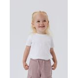 NAME IT - NMFVIBBI SS TOP NOOS - Meisjes Top - Bright White