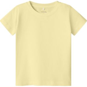 NAME IT MINI - T-shirt - Lichtgeel - Katoen