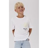 NAME IT - T-Shirt - Wit - Jersey - Korte Mouwen - Regular Fit