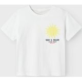 NAME IT - T-Shirt - Wit - Jersey - Korte Mouwen - Regular Fit
