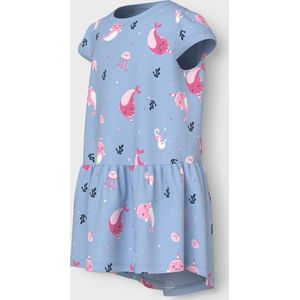 Jerseyjurken - Ronde Hals - Groen - Jersey - Normale Pasvorm