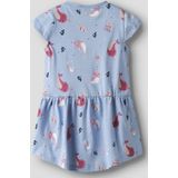 Jerseyjurken - Ronde Hals - Groen - Jersey - Normale Pasvorm