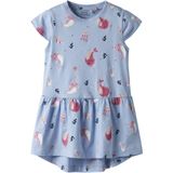 Jerseyjurken - Ronde Hals - Groen - Jersey - Normale Pasvorm