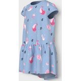 Jerseyjurken - Ronde Hals - Groen - Jersey - Normale Pasvorm