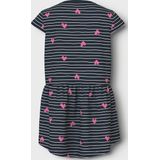 Printed - Jurk - All-over Print - Jersey - Regular Fit - O-hals - Korte Mouwen