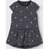 Printed - Jurk - All-over Print - Jersey - Regular Fit - O-hals - Korte Mouwen