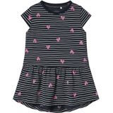 Printed - Jurk - All-over Print - Jersey - Regular Fit - O-hals - Korte Mouwen