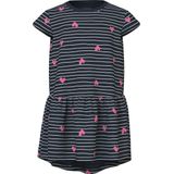 Printed - Jurk - All-over Print - Jersey - Regular Fit - O-hals - Korte Mouwen