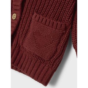 Lil Atelier Cardigan - Gebreid - Gekruid Apple - Lil Atelier - 56 - Cardigan