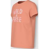 NAME IT - NKFVANAYA SS TOP NOOS - T-shirt - Roze - Jersey - Korte Mouwen
