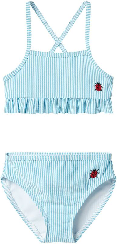 NAME IT - NMFZAMMER - Bikini - Bonnie Blue - Garengeverfde Stof
