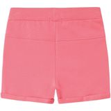 Regular Fit Shorts - Lichtblauw - Ongeborstelde Sweatstof - Verstelbare Taille
