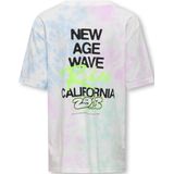 Only & Sons - Osjkalle Life Loose SS Tie Dye T-shirt - Wit