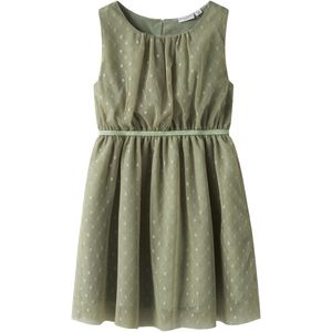 Spencer - Jerseyjurk - Glitterdetail - Tule - O-hals - Mouwloos