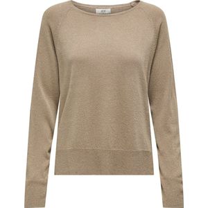 Jacqueline de Yong - Kaya - Gebreide Trui - Zwart - 45% Acryl, 45% Viscose, 10% Metaal