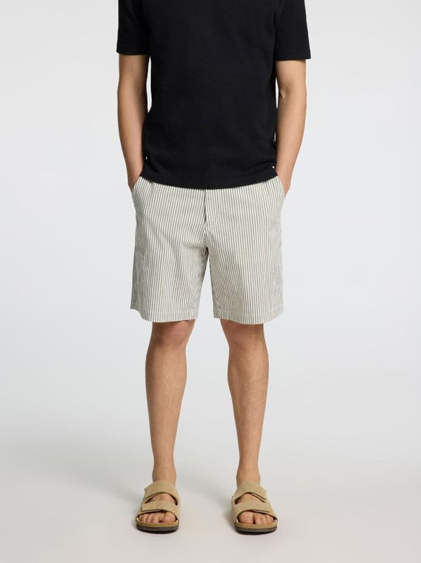 SELECTED HOMME - SLHREGULAR-KARL - Chino Short - Kaki