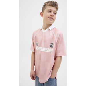 JACK & JONES JUNIOR - T-shirt - Lichtroze - Korte Mouwen