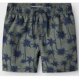 Name It Jongens Zwemshort - NKMZADDI - Palmbomen