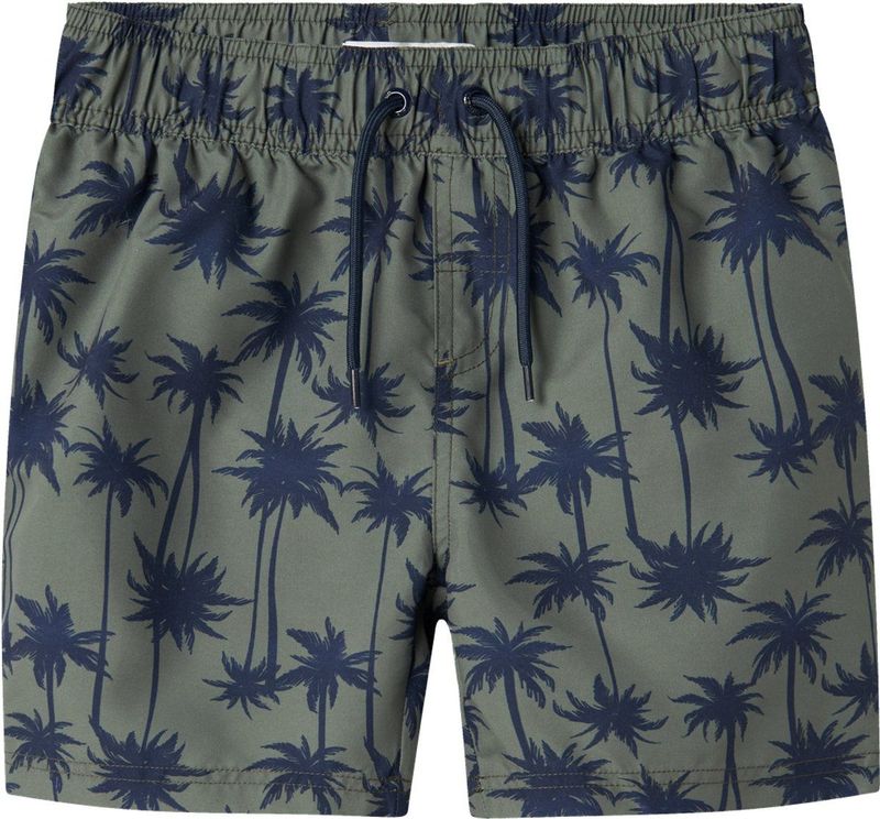 Name It Jongens Zwemshort - NKMZADDI - Palmbomen