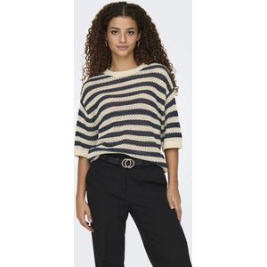 JDY - Gebreide Pullover - O-hals - 2/4 Mouwen - Knit Fit