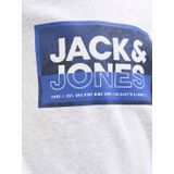 JACK&JONES JUNIOR JCOLOGAN PRINT SWEAT HOOD Jongens Trui - Blauw - Katoen