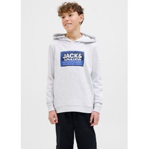 JACK&JONES JUNIOR JCOLOGAN PRINT - Hoodie - Groen - Katoen - Jongens