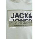 JACK & JONES Junior - Hoodie - Groen - Geborstelde Stof