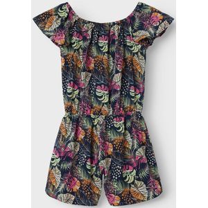 NAME IT Playsuit Vinaya - Blauw Dessin