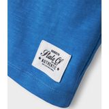 T-shirt - Jersey - Korte Mouwen - O-hals - Regular Fit - Knoop Detail