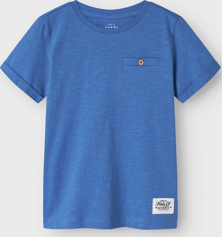 T-shirt - Jersey - Korte Mouwen - O-hals - Regular Fit - Knoop Detail