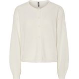 Pieces - Ida - Gebreid Vest - Relaxte Pasvorm - Lange Mouwen