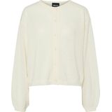 Pieces - Ida - Gebreid Vest - Relaxte Pasvorm - Lange Mouwen