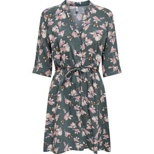 Balsam Green - Blousejurk - V-hals - 100% Viscose - Knoopsluiting