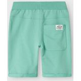 Name It - NKMVERMO LONG SWE SHORTS UNB F NOOS - Creme De Menthe - Katoen - Regular Fit
