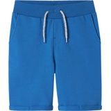Regular Fit Shorts - Blauw - Katoen - Verstelbare Taille - Voor- en Achterzakken