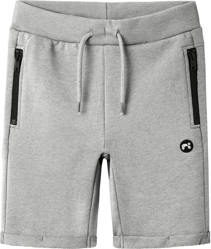 Name It - NkmVimo - Sweatshorts - Grey Melange - Katoen