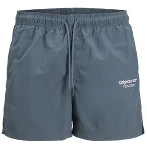 JACK&JONES PLUS - JPSTNAXOS JJSWIM SHORTS - Heren Zwembroek - Stormy Weather