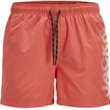 JACK & JONES PLUS SIZE - JPSTMAUI - Zwemshort - Koraalrood