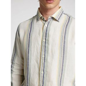 SELECTED HOMME - Overhemd - Groen - Katoen - Regular Fit