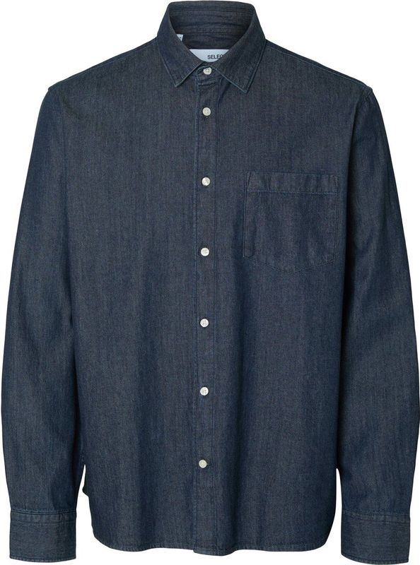Overhemd - Denim - Blauw - 100% Biologisch Katoen