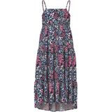 Jerseyjurken - Jurk - All-over Print - Geweven Stof - O-hals - Mouwloos