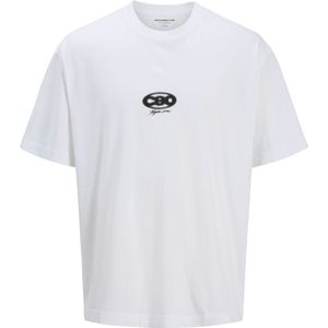Jack & Jones - JCOStratus - T-shirt - Zwart - Jersey - Motiefprint