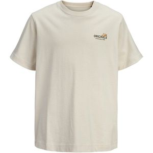 Jack & Jones - Acapulco Retro Element Back Shirt - Beige - T-shirt