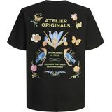 Jack & Jones - Acapulco Retro Element - T-shirt - Zwart - 100% Katoen