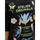 Jack & Jones - Acapulco Retro Element - T-shirt - Zwart - 100% Katoen