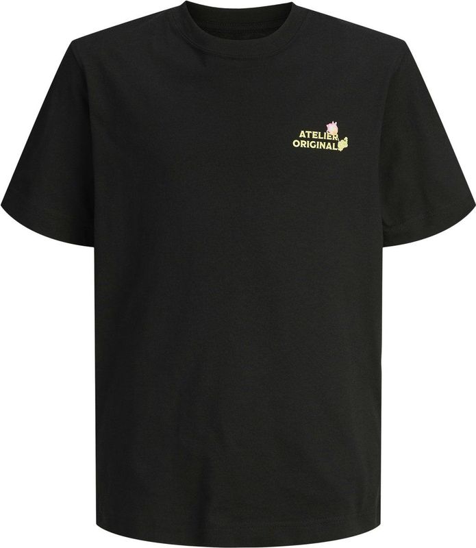 Jack & Jones - Acapulco Retro Element - T-shirt - Zwart - 100% Katoen