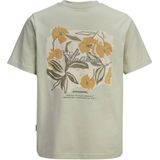 JACK & JONES T-shirt - Katoen - Ronde Hals - Relaxed Pasvorm