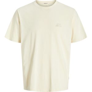 JACK & JONES JUNIOR - T-shirt - Ecru - 100% Katoen