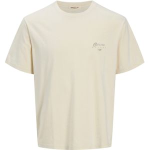 JACK & JONES JUNIOR - T-shirt - Offwhite - Katoen